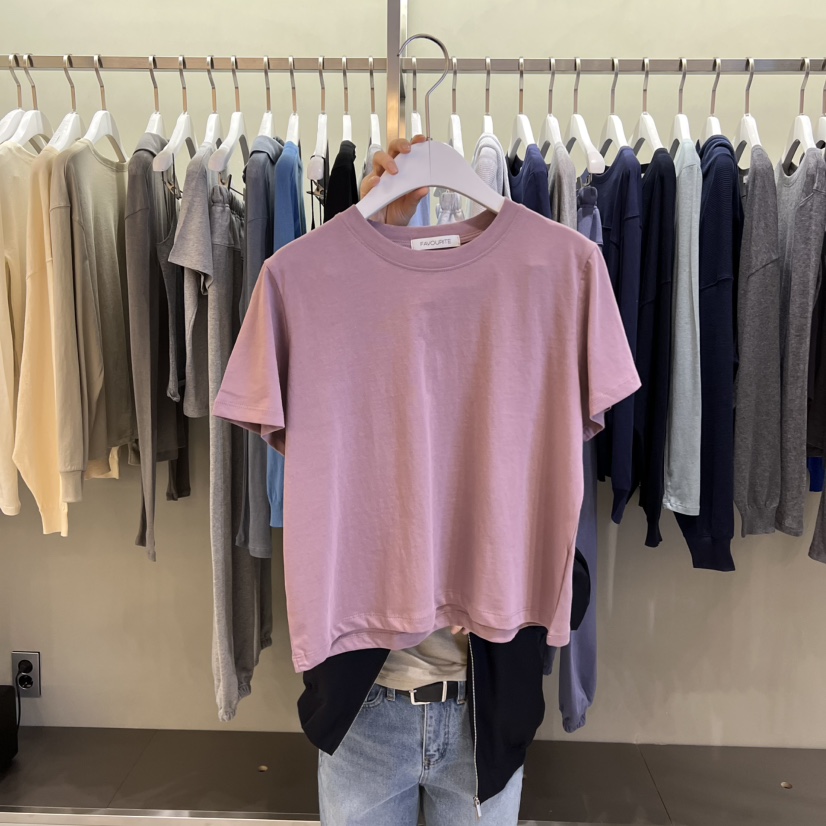 FAVE/FAVOURITE東大門實拍女裝新款真品職業時尚人氣T恤FAVE/FAVOURITET恤圖色1