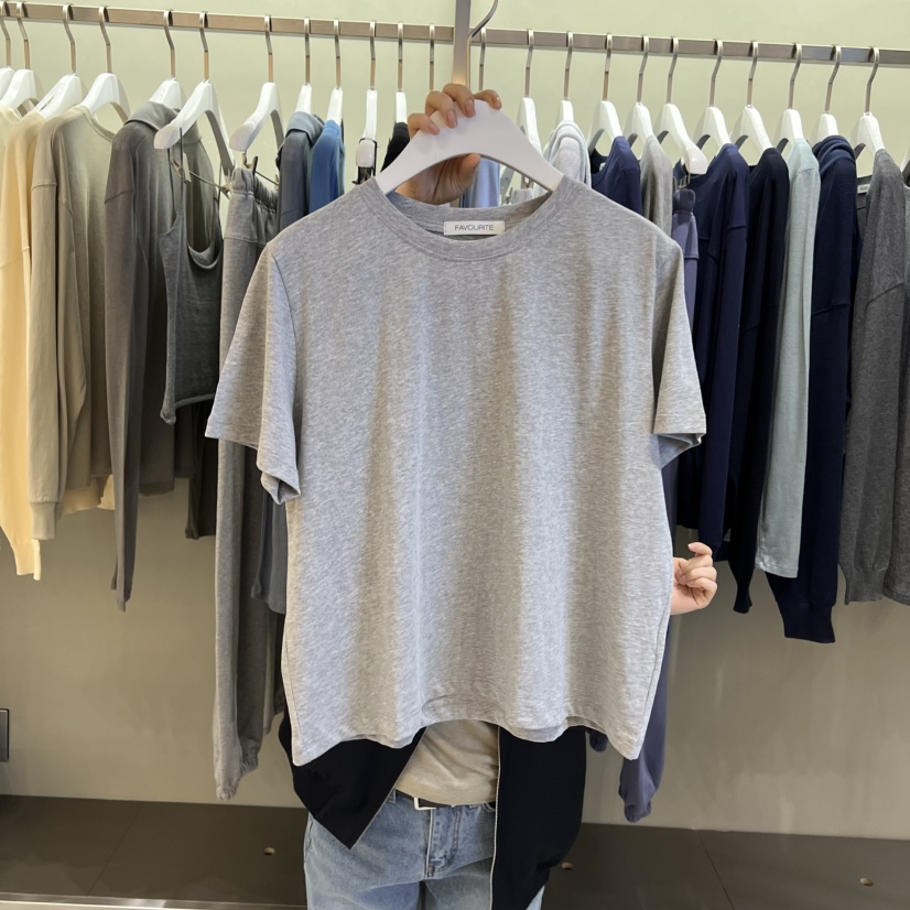 FAVE/FAVOURITE東大門實拍女裝新款真品職業時尚人氣T恤FAVE/FAVOURITET恤圖色4