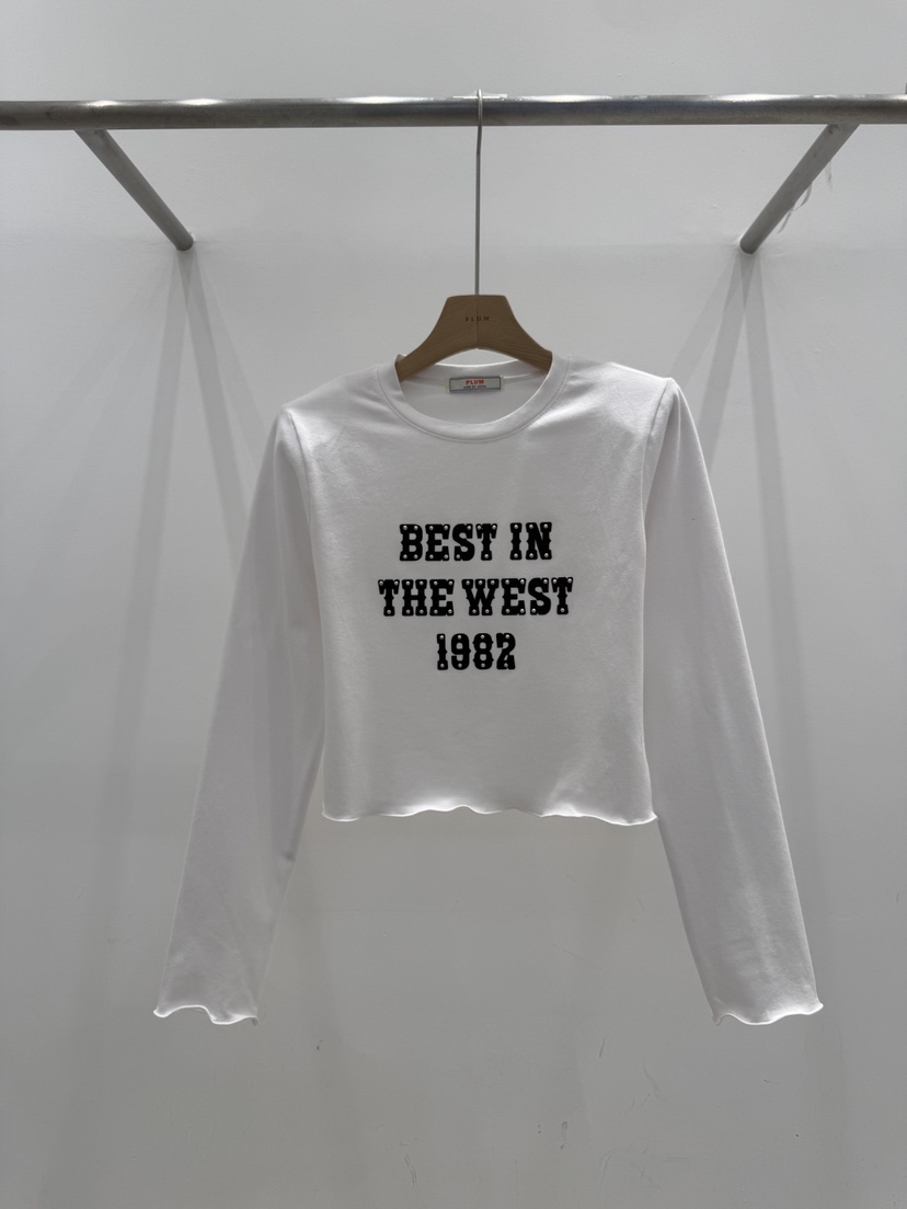 PLUM-Q/IFYOUSAYSO東大門實拍女士新品推薦人氣長袖T恤PLUM-Q/IFYOUSAYSO長袖T恤圖色1