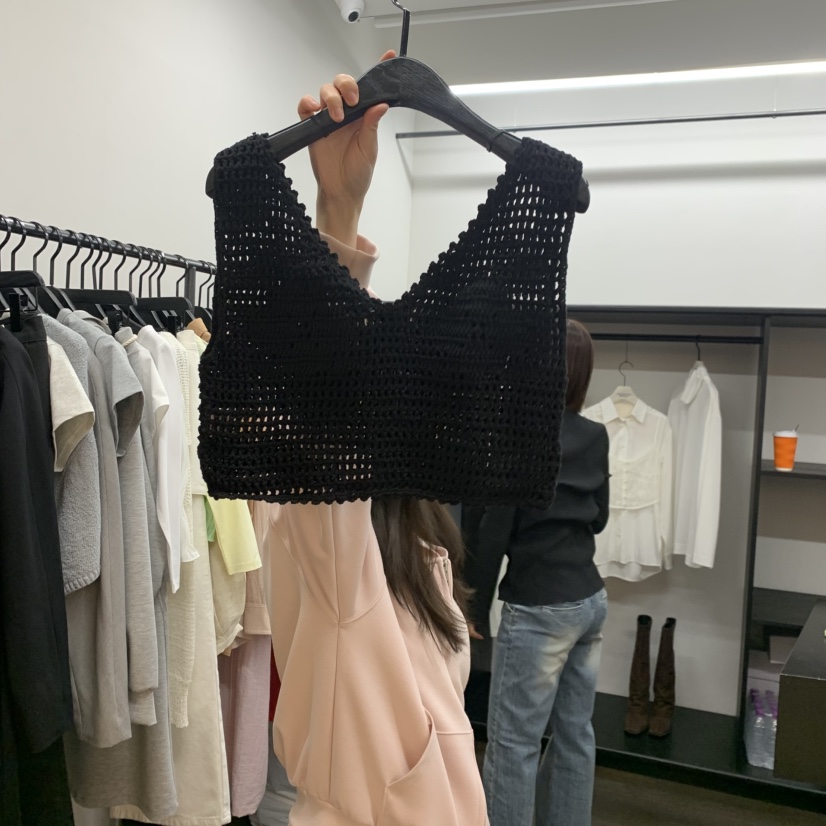 UNANSWERED-MYSTERY/FIFO東大門實拍女士新款人氣吊帶背心UNANSWERED-MYSTERY/FIFO吊帶/背心