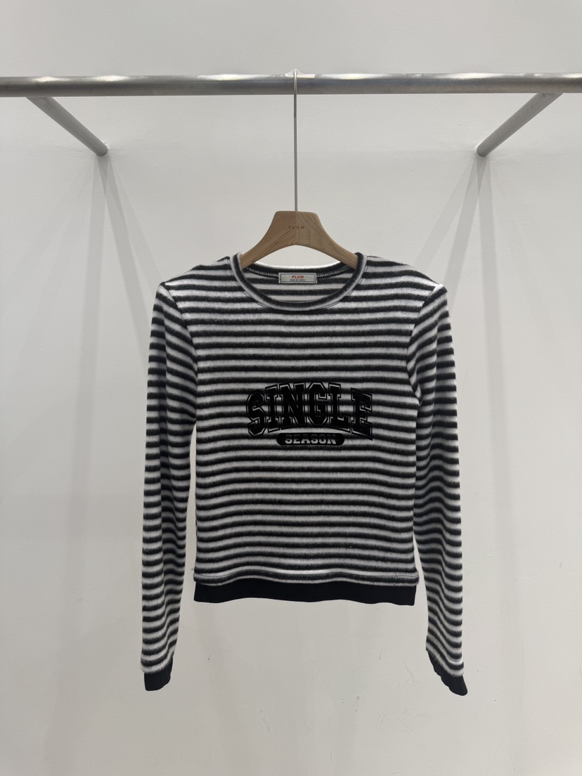 PLUM-Q/IFYOUSAYSO東大門直郵女裝新品時尚真品長袖T恤PLUM-Q/IFYOUSAYSO長袖T恤圖色1