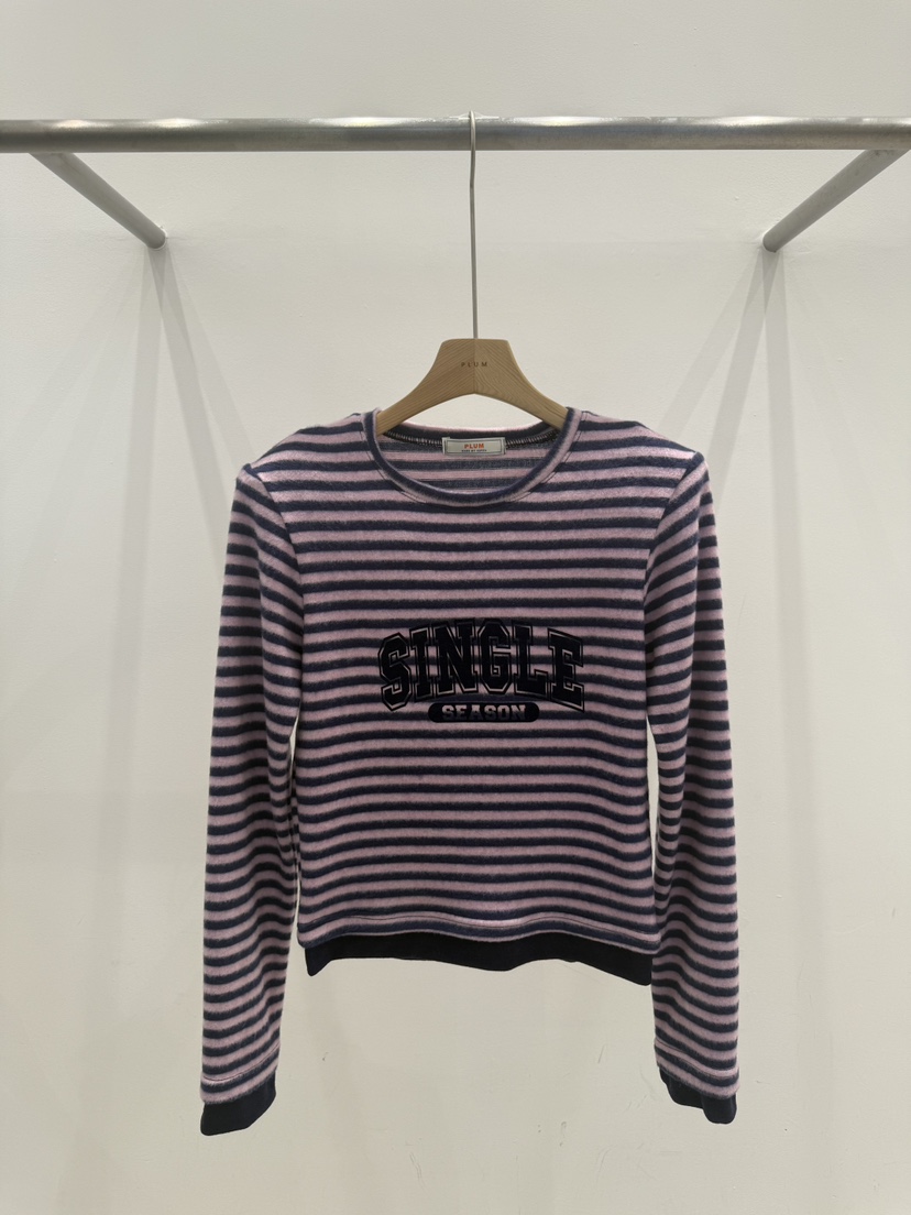 PLUM-Q/IFYOUSAYSO東大門直郵女裝新品時尚真品長袖T恤PLUM-Q/IFYOUSAYSO長袖T恤圖色3