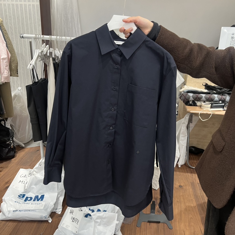 UNDERSTANDING東大門實拍女裝新款人氣休閑襯衫蕾絲衫棉質UNDERSTANDING襯衫/蕾絲衫圖色4