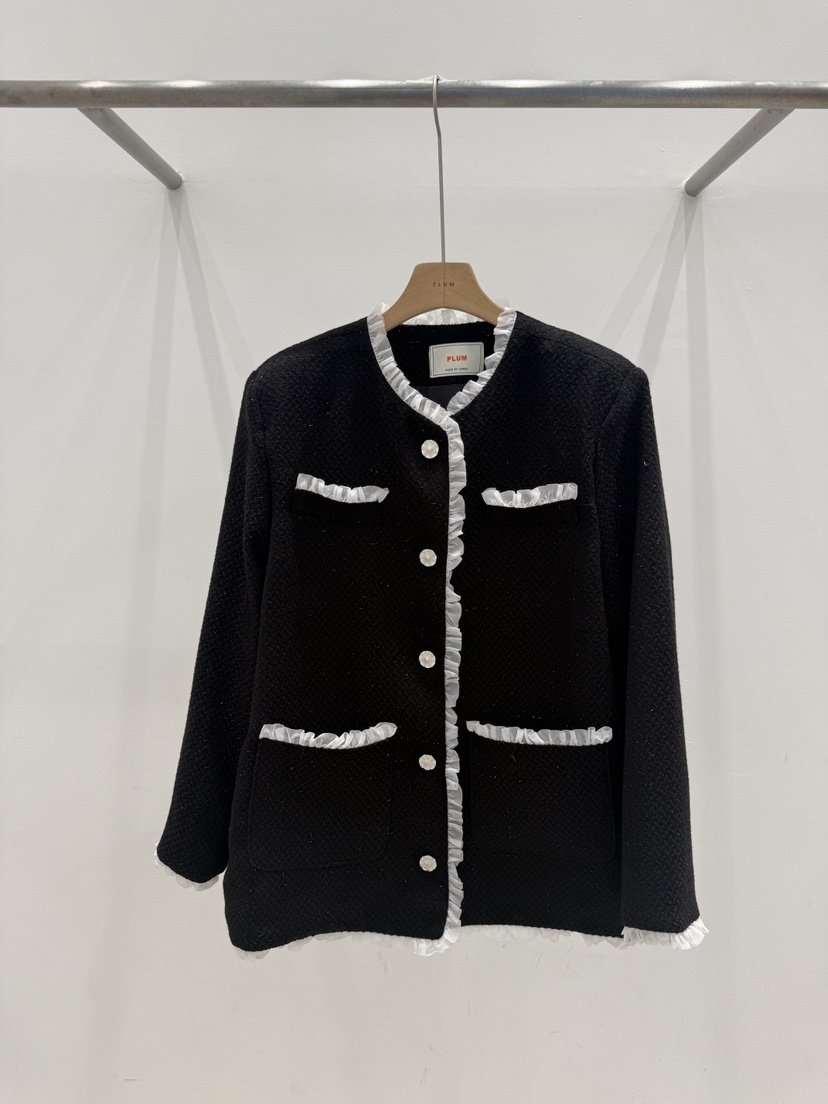 PLUM-Q/IFYOUSAYSO東大門代購女裝新品職業人氣休閑夾克PLUM-Q/IFYOUSAYSO夾克圖色2