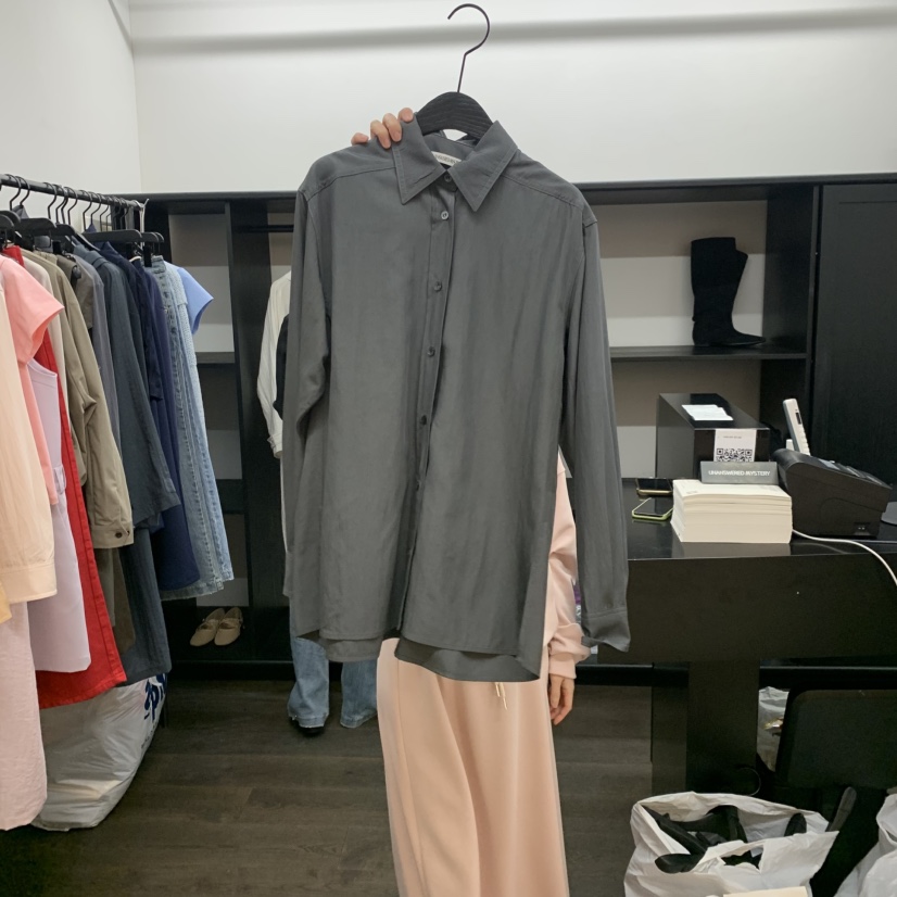 UNANSWERED-MYSTERY/FIFO韓國代購女裝新品時尚襯衫蕾絲衫UNANSWERED-MYSTERY/FIFO襯衫/蕾絲衫圖色2