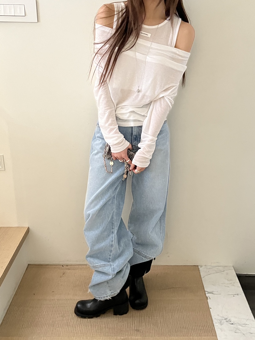 SPECIAL東大門直郵女士新款休閑熱賣人氣推薦真品長袖T恤SPECIAL長袖T恤