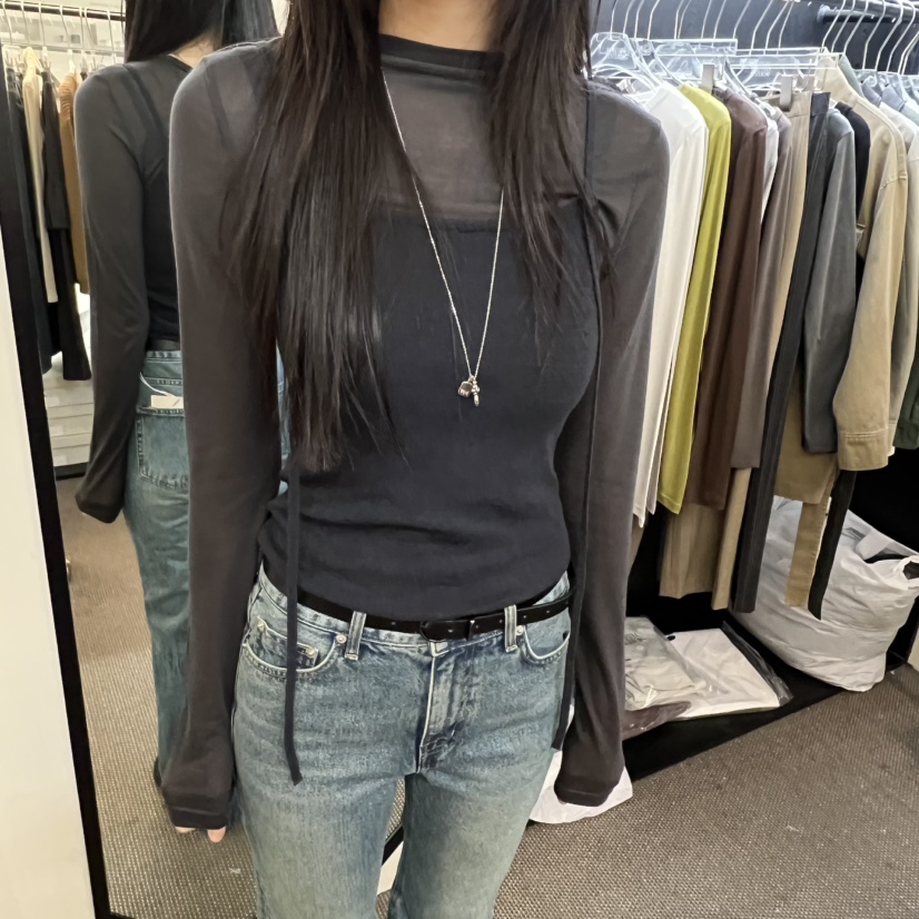 MORE THAN YESTERDAY/LOVE YOU SO MUCH東大門直郵女士新品人氣吊帶背心不含內搭LYSM/MORE THAN YESTERDAY吊帶/背心圖色3