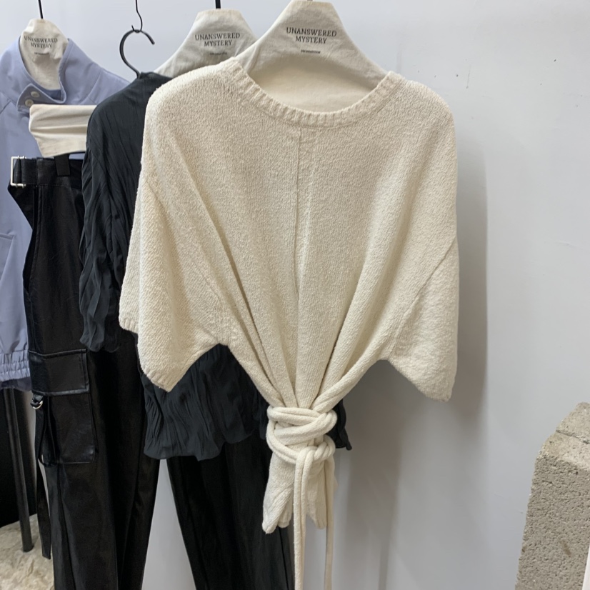 UNANSWERED-MYSTERY/FIFO東大門實拍女裝新品職業針織衫UNANSWERED-MYSTERY/FIFO針織衫圖色1