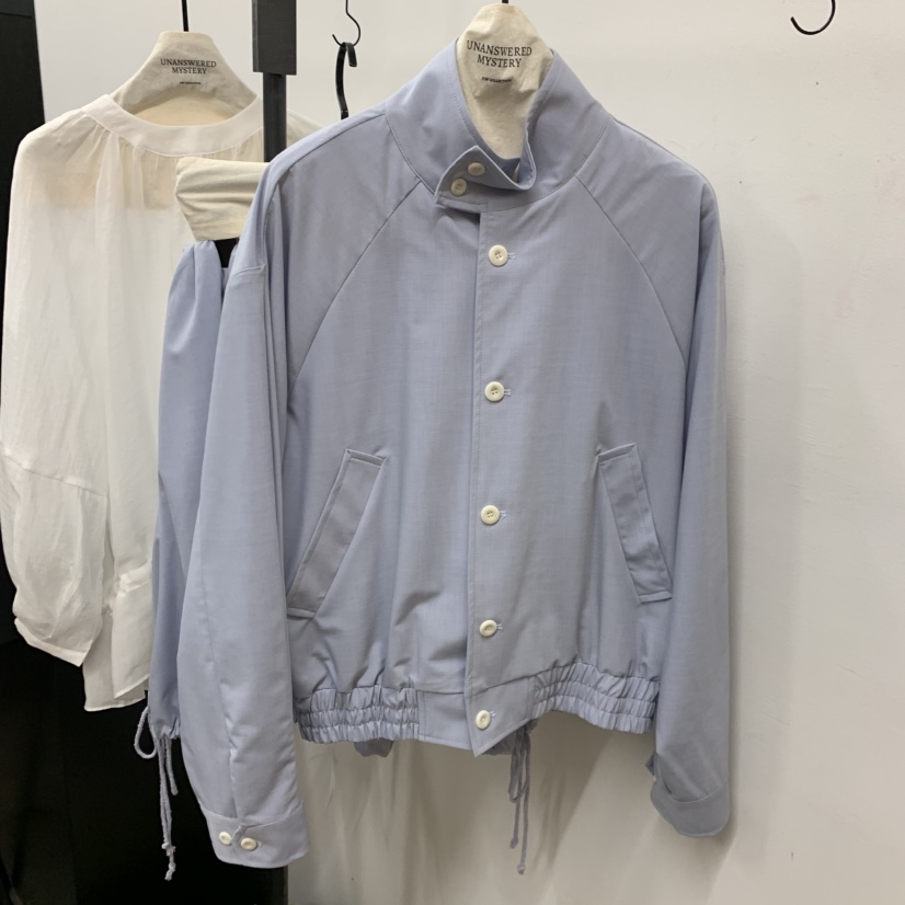 UNANSWERED-MYSTERY/FIFO韓國直郵女裝新品真品夾克羊毛高領UNANSWERED-MYSTERY/FIFO夾克圖色2