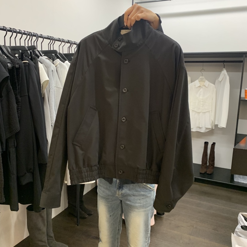 UNANSWERED-MYSTERY/FIFO韓國直郵女裝新品真品夾克羊毛高領UNANSWERED-MYSTERY/FIFO夾克圖色3