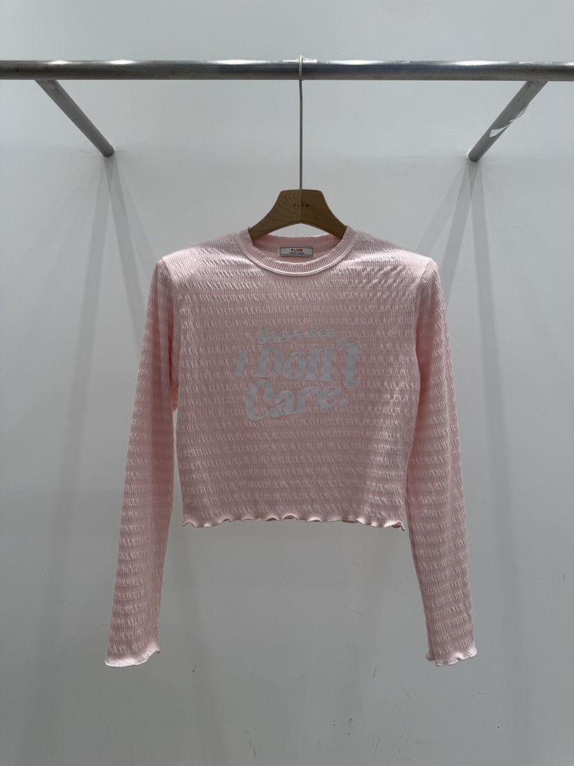 PLUM-Q/IFYOUSAYSO韓國直郵女士新品熱賣人氣時尚長袖T恤PLUM-Q/IFYOUSAYSO長袖T恤圖色2