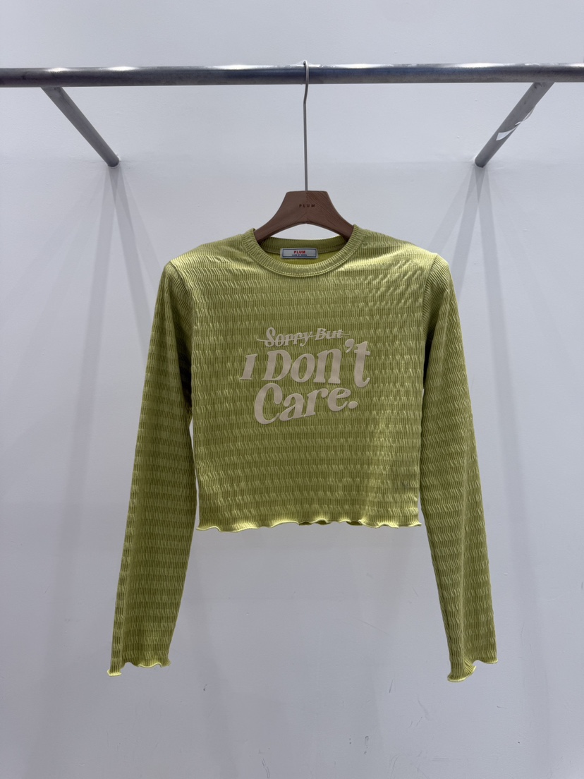 PLUM-Q/IFYOUSAYSO韓國直郵女士新品熱賣人氣時尚長袖T恤PLUM-Q/IFYOUSAYSO長袖T恤圖色3