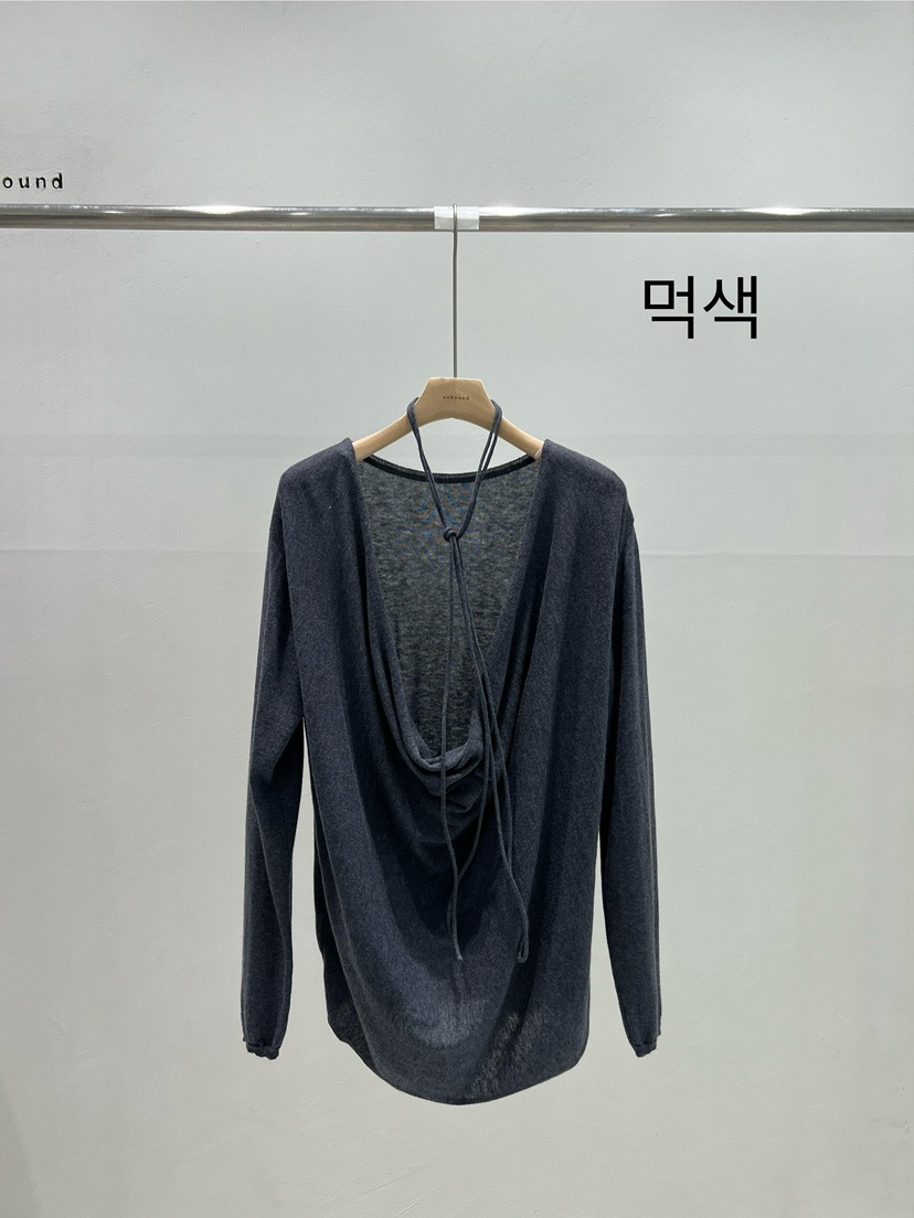 UNBOUND東大門直郵女裝新款推薦真品人氣職業針織衫含腰繩UNBOUND針織衫