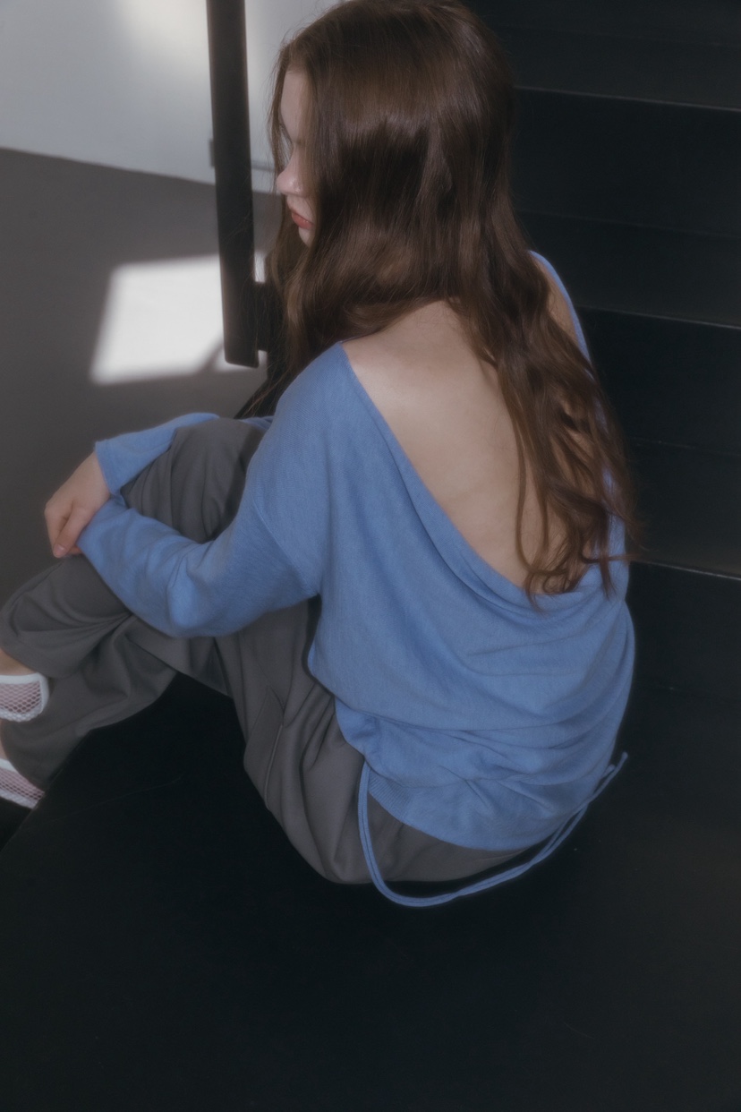 UNBOUND東大門直郵女裝新款推薦真品人氣職業針織衫含腰繩UNBOUND針織衫