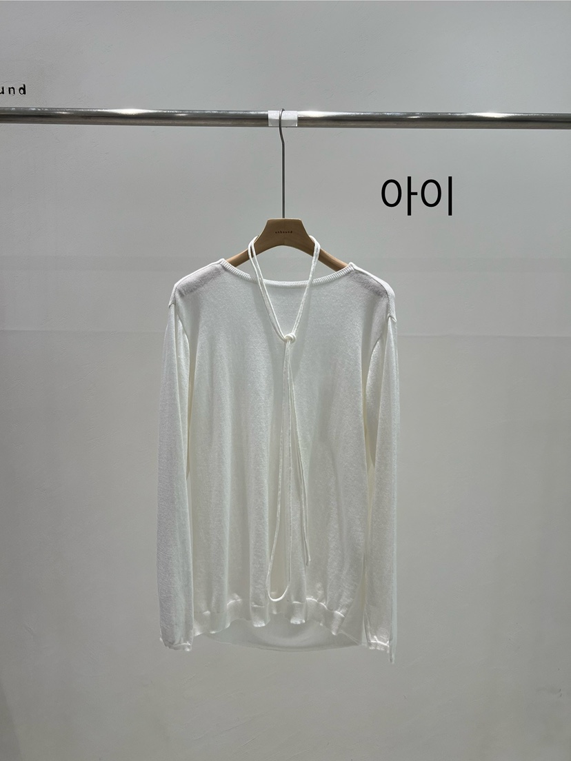 UNBOUND東大門直郵女裝新款推薦真品人氣職業針織衫含腰繩UNBOUND針織衫圖色2