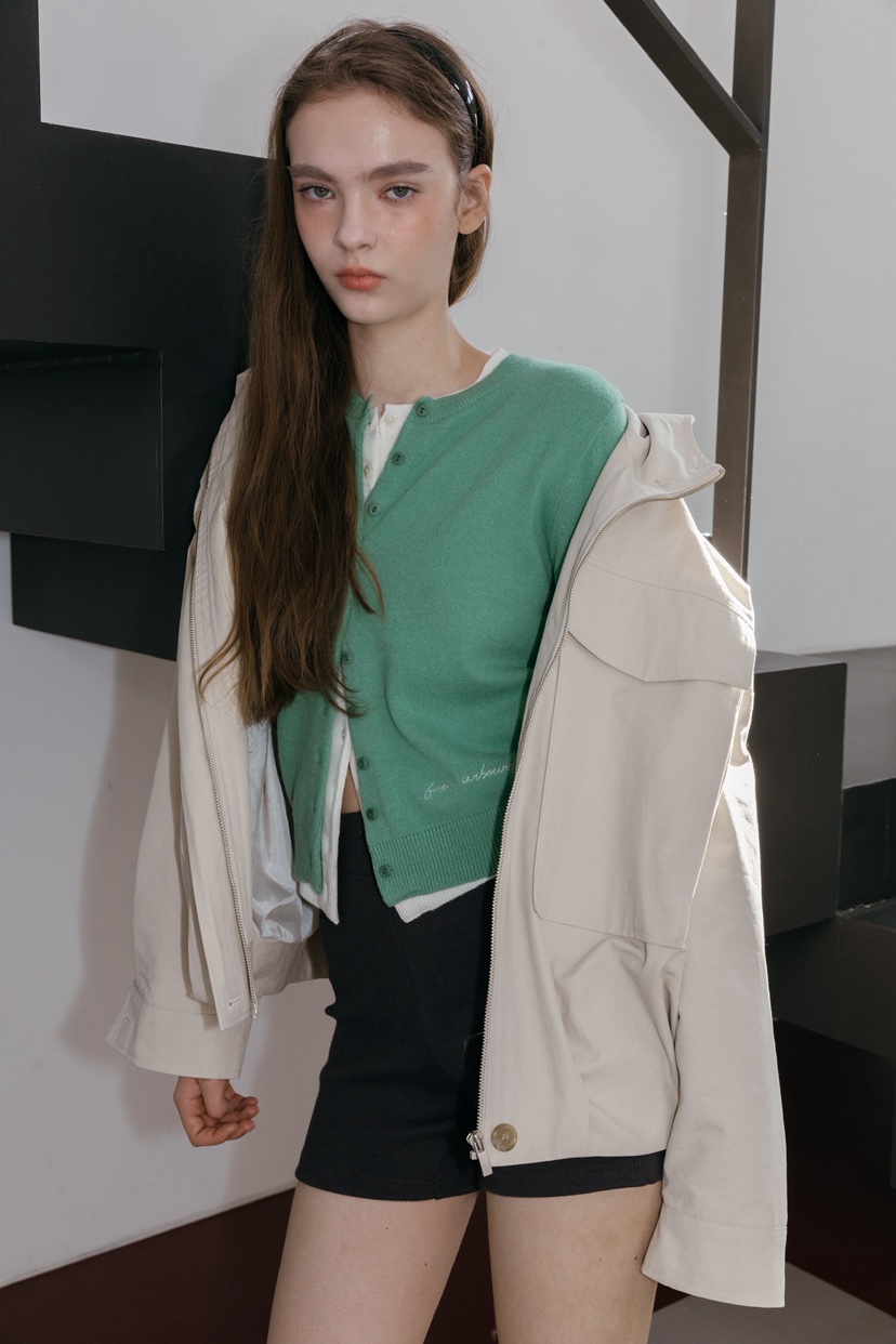 UNBOUND東大門實拍女裝新品人氣休閑26春夏推薦針織衫刺繡UNBOUND針織衫