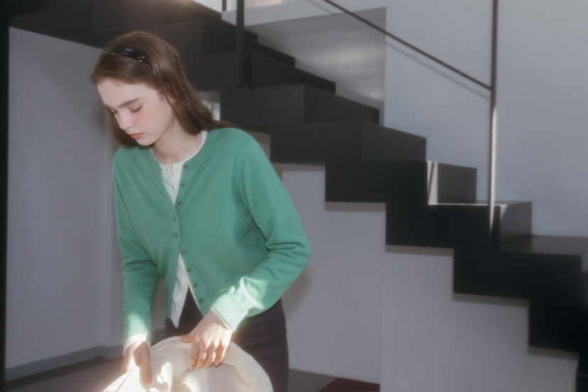 UNBOUND東大門實拍女裝新品人氣休閑26春夏推薦針織衫刺繡UNBOUND針織衫