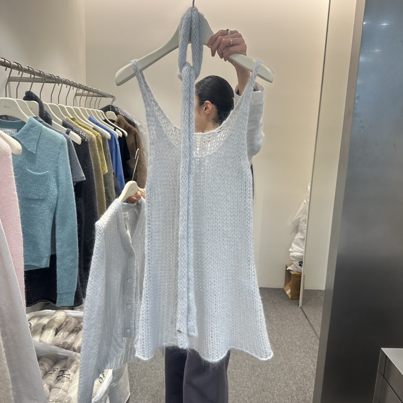 ALTER東大門直郵女裝新品時尚休閑推薦熱賣吊帶背心含圍巾Alter吊帶/背心圖色3