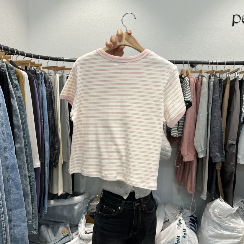 ALMOND PEPE東大門代購女士新款時尚真品26春夏人氣推薦T恤ALMOND PEPET恤