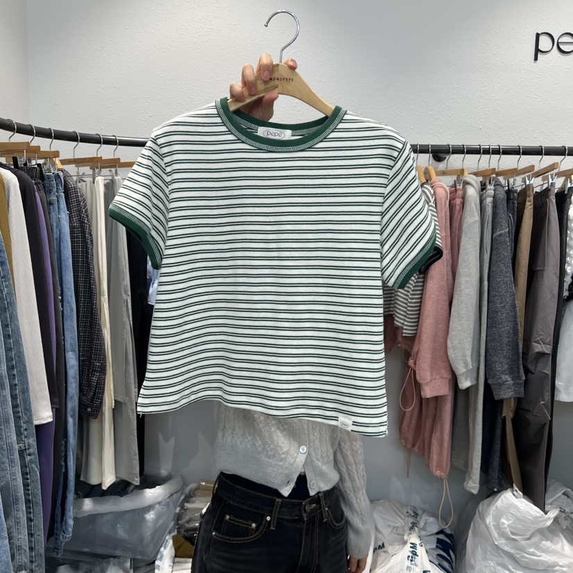 ALMOND PEPE東大門代購女士新款時尚真品26春夏人氣推薦T恤ALMOND PEPET恤圖色3