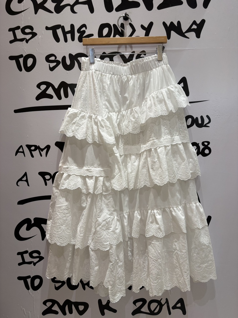 2ND K東大門代購女士新品26春夏真品熱賣職業時尚休閑長裙2ND K長裙圖色2白色