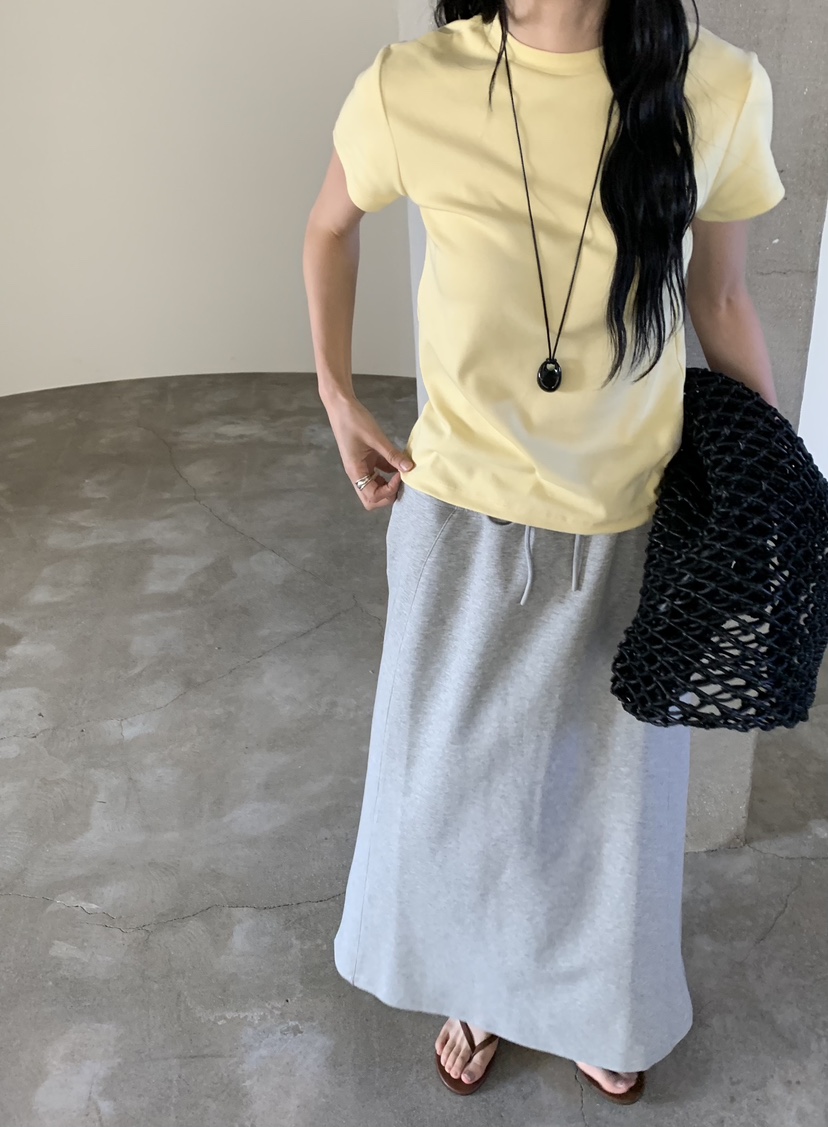 RIVER RAIN韓國直郵女士新品推薦熱賣休閑時尚26春夏T恤刺繡RIVER RAINT恤