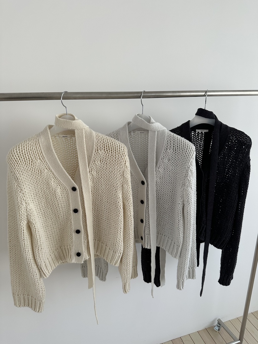 MAINT東大門直郵女裝新款推薦時尚熱賣26春夏真品毛衣含圍巾MAINT毛衣