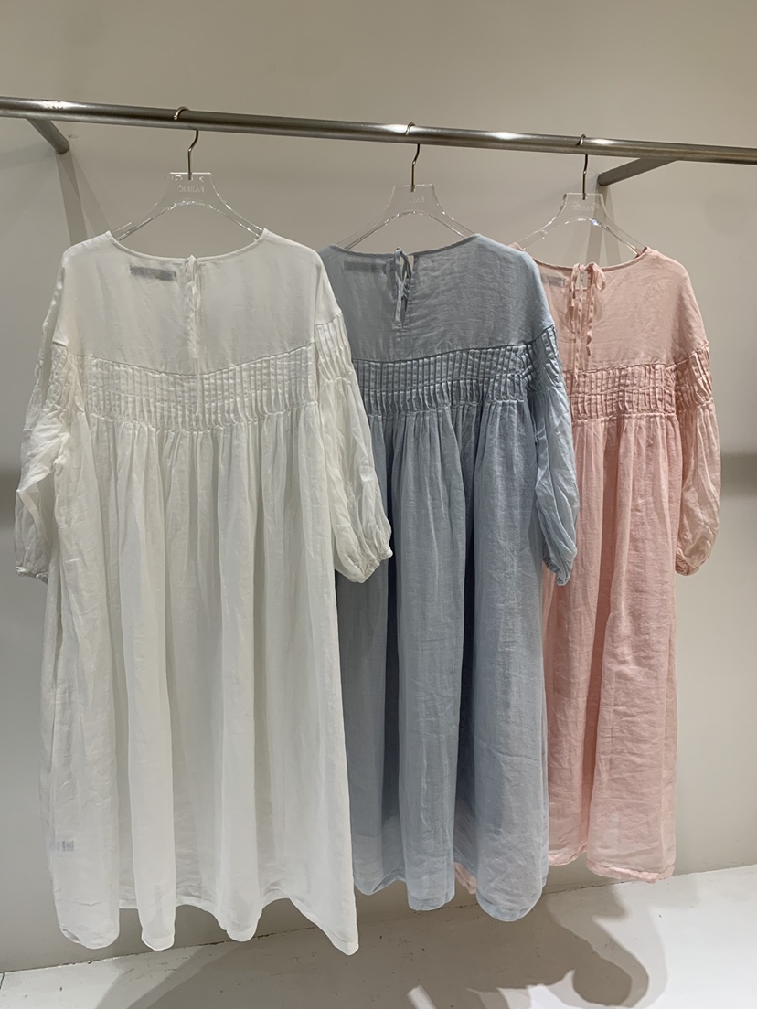 FABRIC韓國代購女士新款休閑推薦真品職業26春夏熱賣連衣裙FABRIC連衣裙