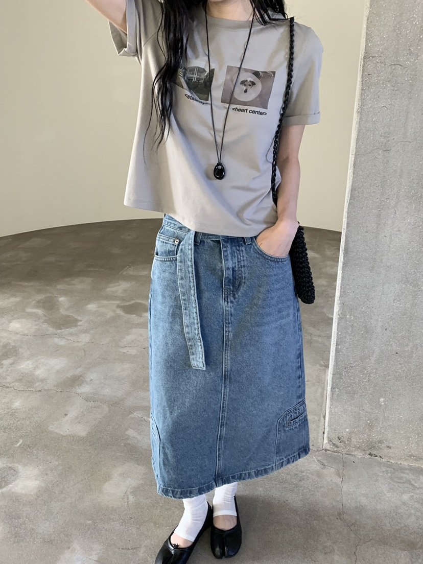 RIVER RAIN韓國代購女士新品時尚休閑26春夏人氣熱賣T恤RIVER RAINT恤