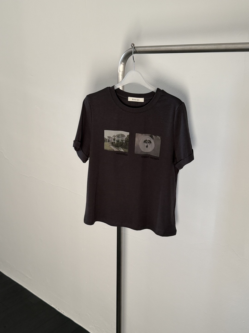 RIVER RAIN韓國代購女士新品時尚休閑26春夏人氣熱賣T恤RIVER RAINT恤圖色3