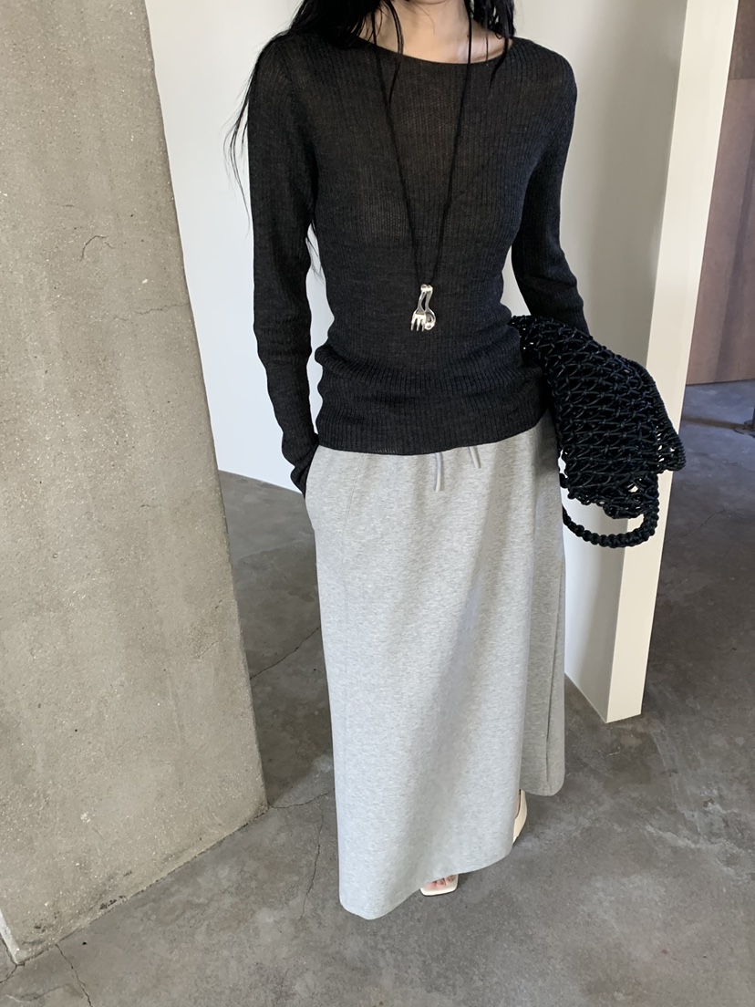 RIVER RAIN韓國直郵女裝新款職業推薦休閑26春夏人氣針織衫RIVER RAIN針織衫