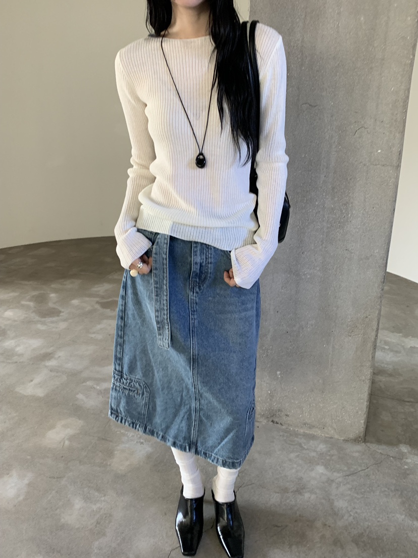 RIVER RAIN韓國直郵女裝新款職業推薦休閑26春夏人氣針織衫RIVER RAIN針織衫