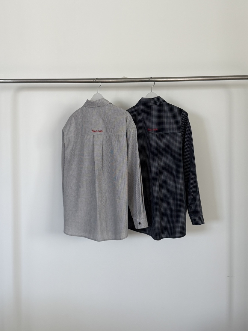 RIVER RAIN東大門代購女裝新品人氣26春夏襯衫蕾絲衫格子RIVER RAIN襯衫/蕾絲衫