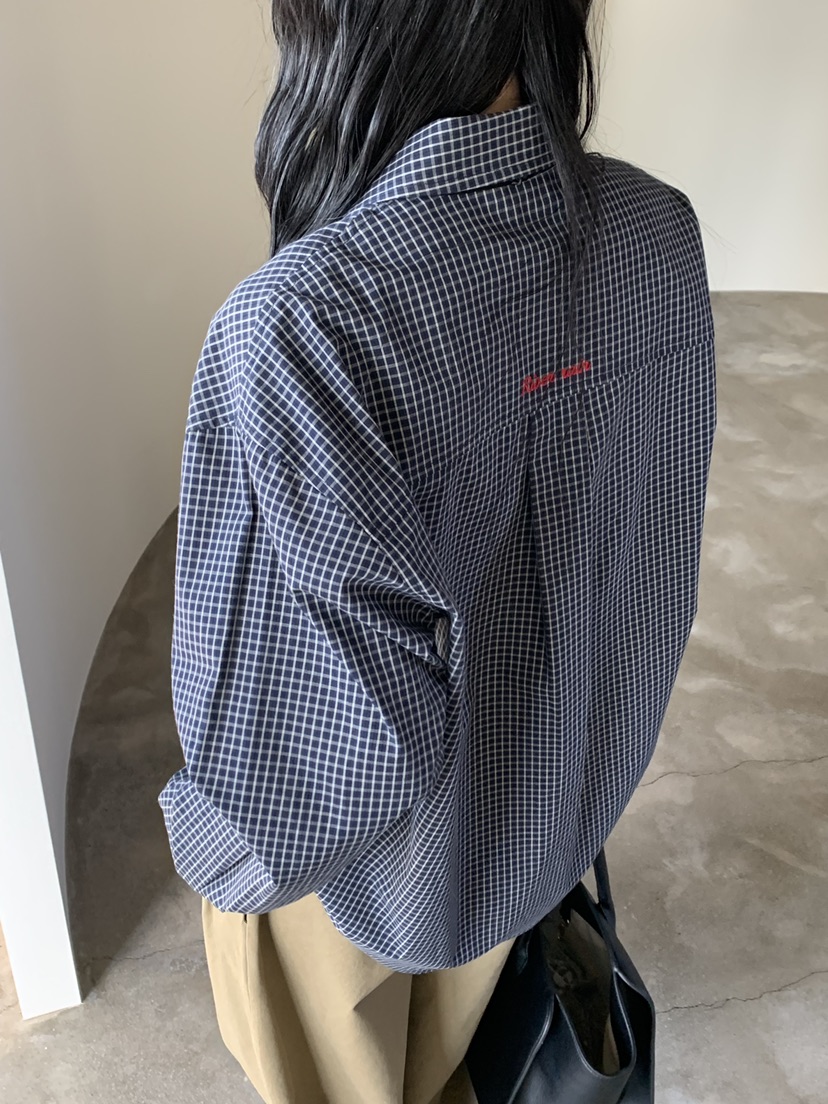 RIVER RAIN東大門代購女裝新品人氣26春夏襯衫蕾絲衫格子RIVER RAIN襯衫/蕾絲衫