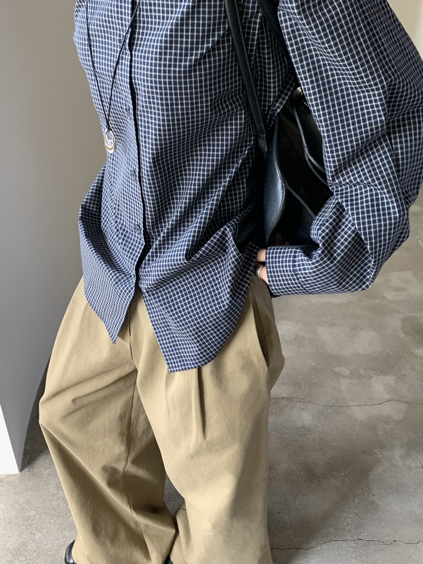 RIVER RAIN東大門代購女裝新品人氣26春夏襯衫蕾絲衫格子RIVER RAIN襯衫/蕾絲衫