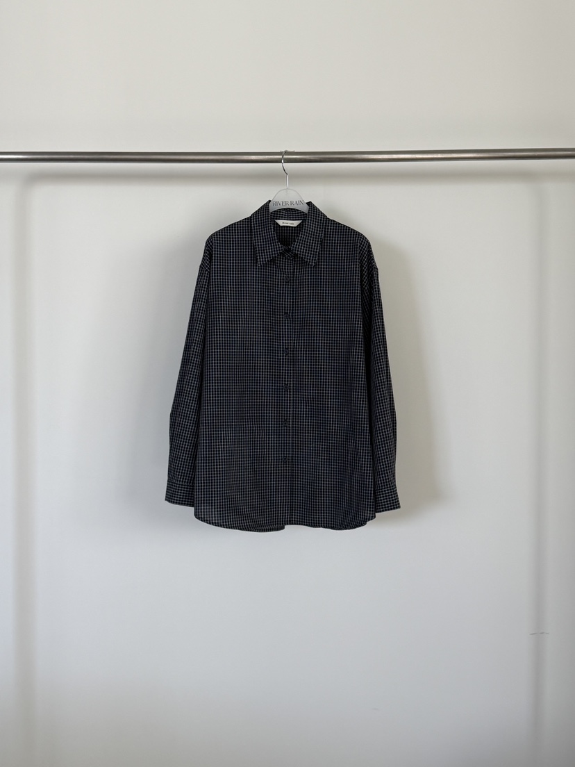 RIVER RAIN東大門代購女裝新品人氣26春夏襯衫蕾絲衫格子RIVER RAIN襯衫/蕾絲衫圖色2