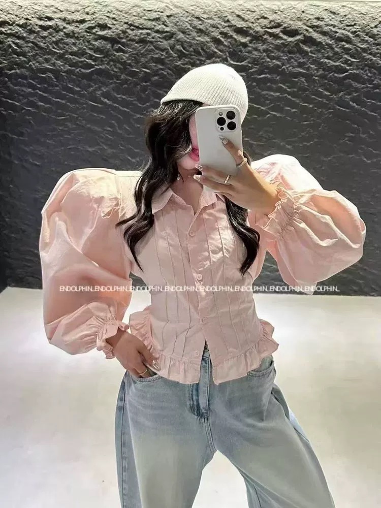 ENDOLPHIN韓國代購女裝新款真品職業熱賣人氣推薦襯衫蕾絲衫ENDOLPHIN襯衫/蕾絲衫圖色3