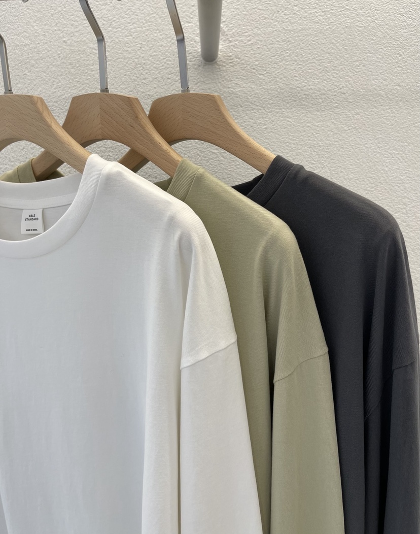 ABLERING東大門代購女裝新品推薦時尚真品職業26春夏長袖T恤ABLE STANDARD/ABLERING長袖T恤