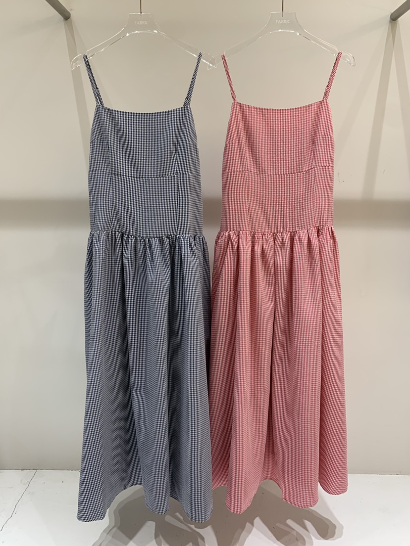 FABRIC韓國代購女裝新品時尚推薦休閑真品26春夏職業連衣裙FABRIC連衣裙