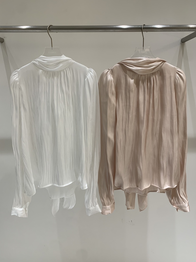 FABRIC韓國代購女裝新品熱賣推薦26春夏職業真品襯衫蕾絲衫FABRIC襯衫/蕾絲衫