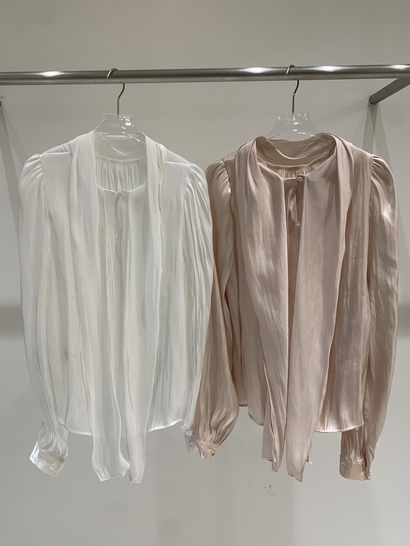 FABRIC韓國代購女裝新品熱賣推薦26春夏職業真品襯衫蕾絲衫FABRIC襯衫/蕾絲衫