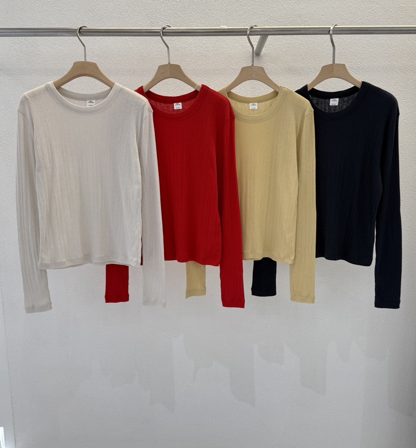 ABLERING東大門直郵女裝新品26春夏時尚人氣真品休閑長袖T恤ABLE STANDARD/ABLERING長袖T恤