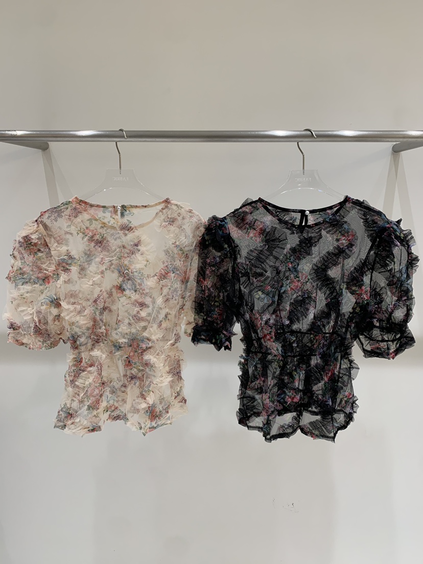 FABRIC東大門實拍女裝新品真品人氣推薦26春夏襯衫蕾絲衫FABRIC襯衫/蕾絲衫