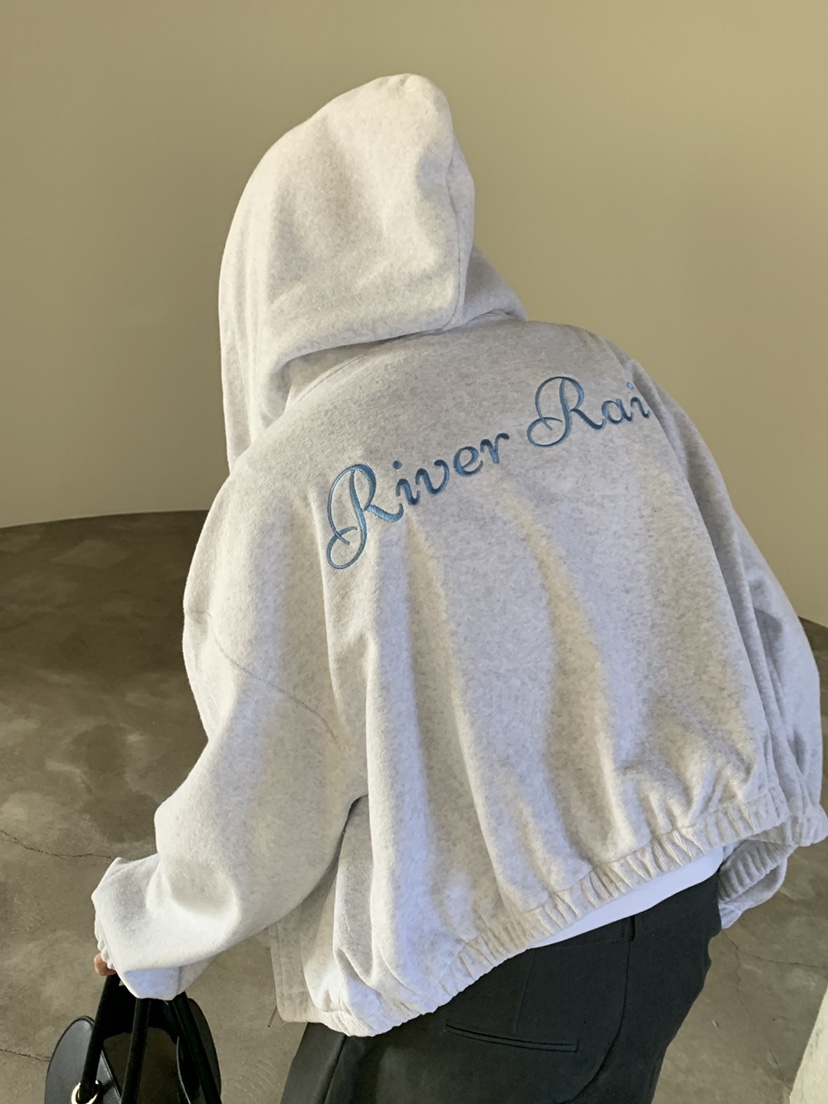 RIVER RAIN東大門代購女士新品真品職業人氣夾克連帽拉鏈衫RIVER RAIN夾克