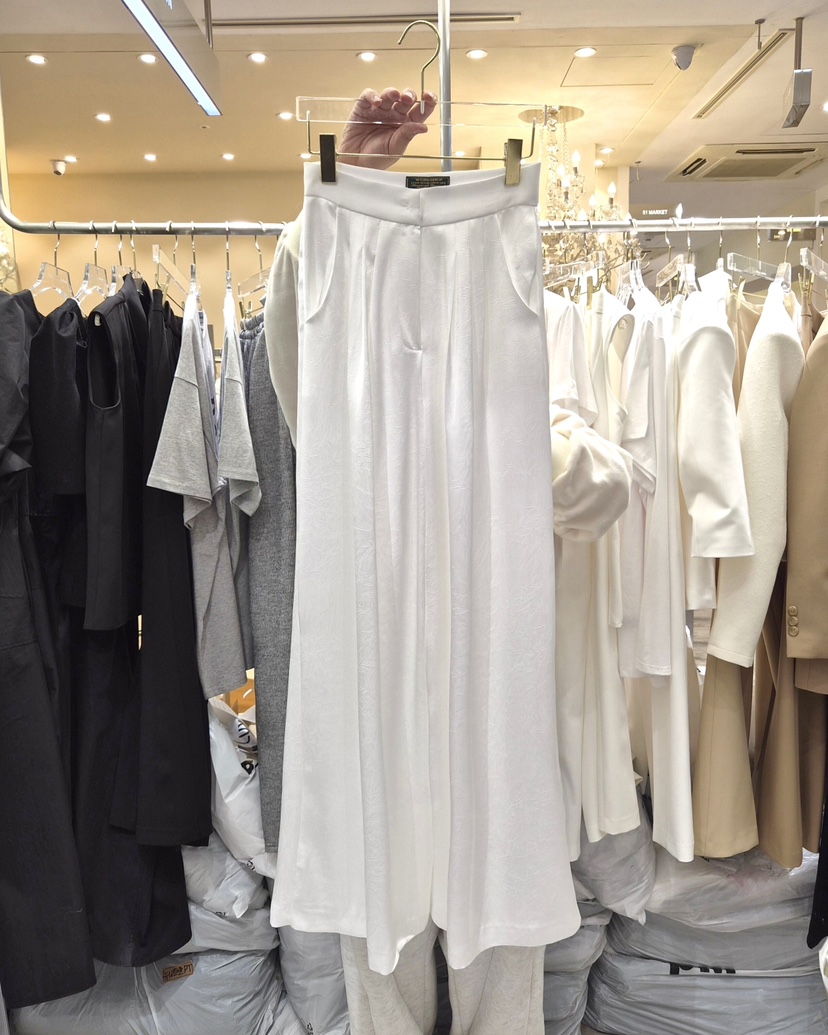 WORK SHOP韓國直郵女裝新款人氣職業時尚26春夏真品休閑褲Work_shop休閑褲圖色1