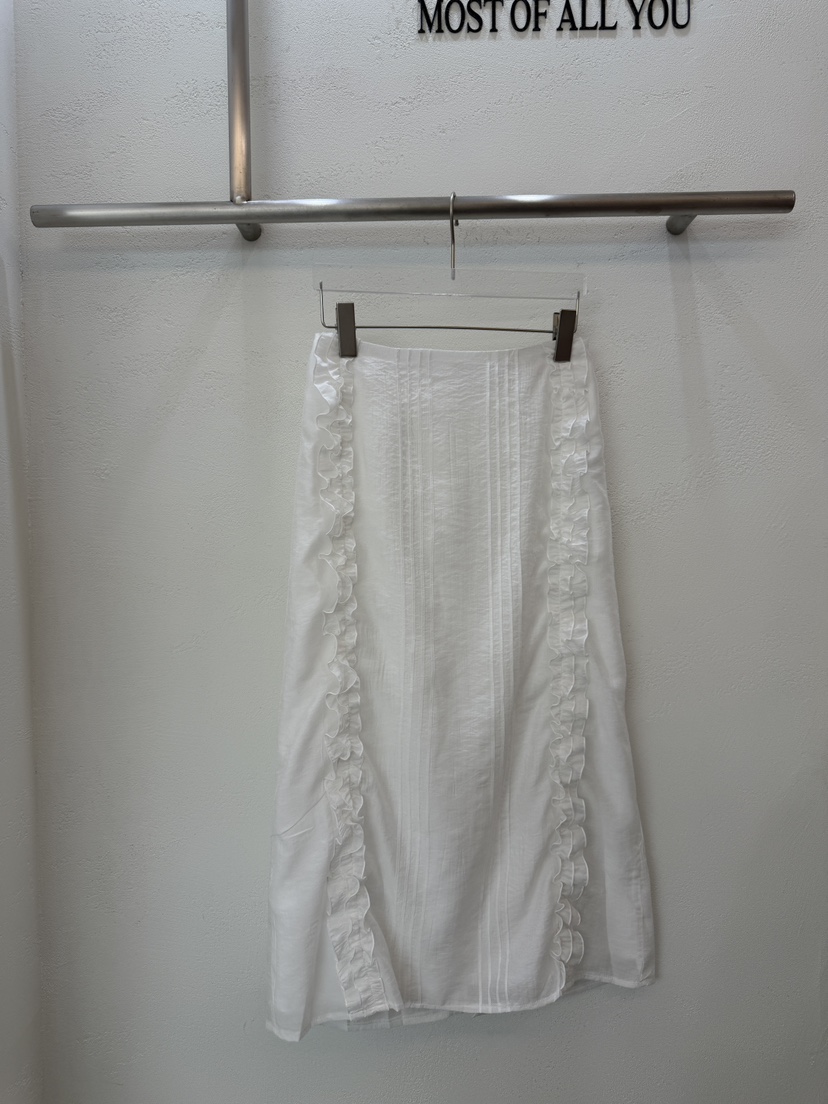 MOST OF ALL U韓國直郵女士新款時尚26春夏真品休閑長裙MOST OF ALL U長裙圖色1