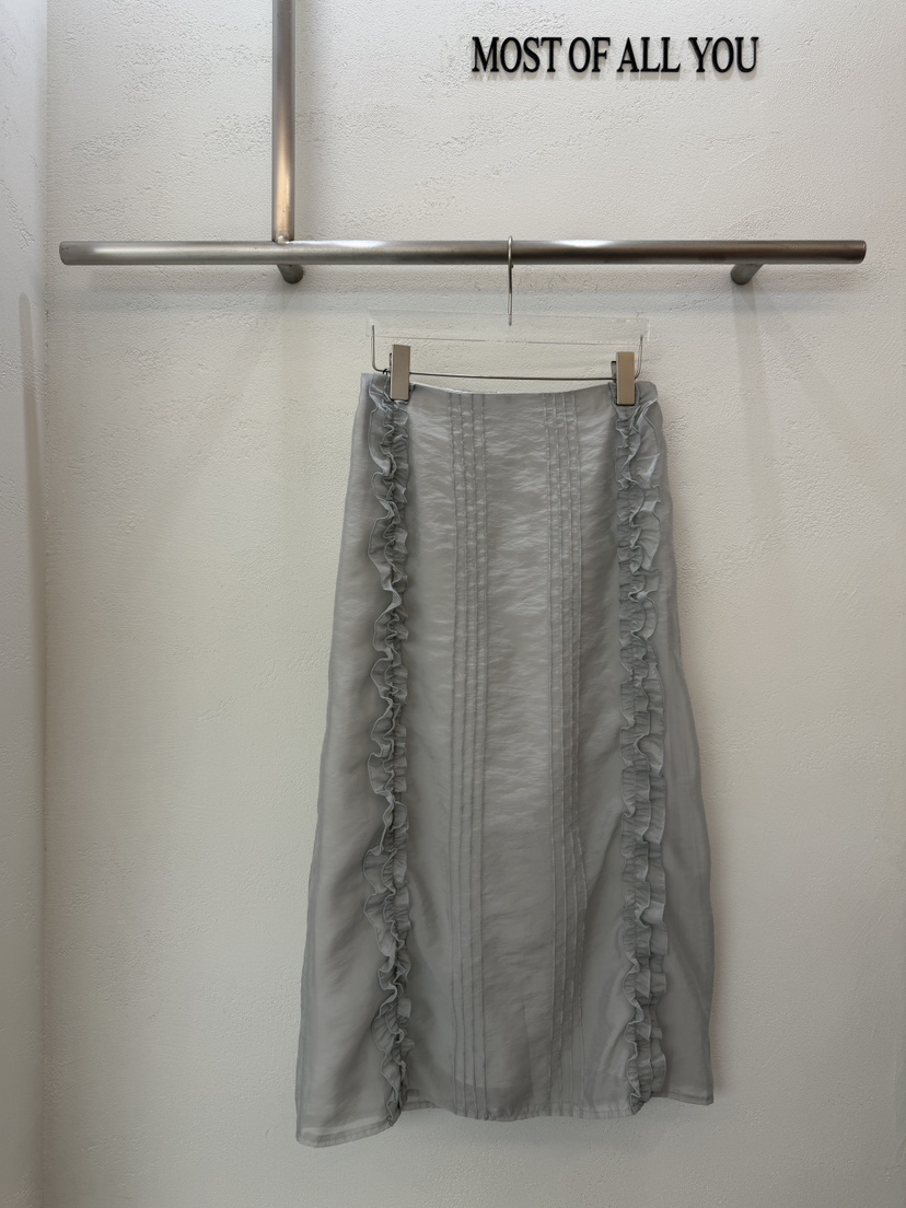 MOST OF ALL U韓國直郵女士新款時尚26春夏真品休閑長裙MOST OF ALL U長裙圖色3