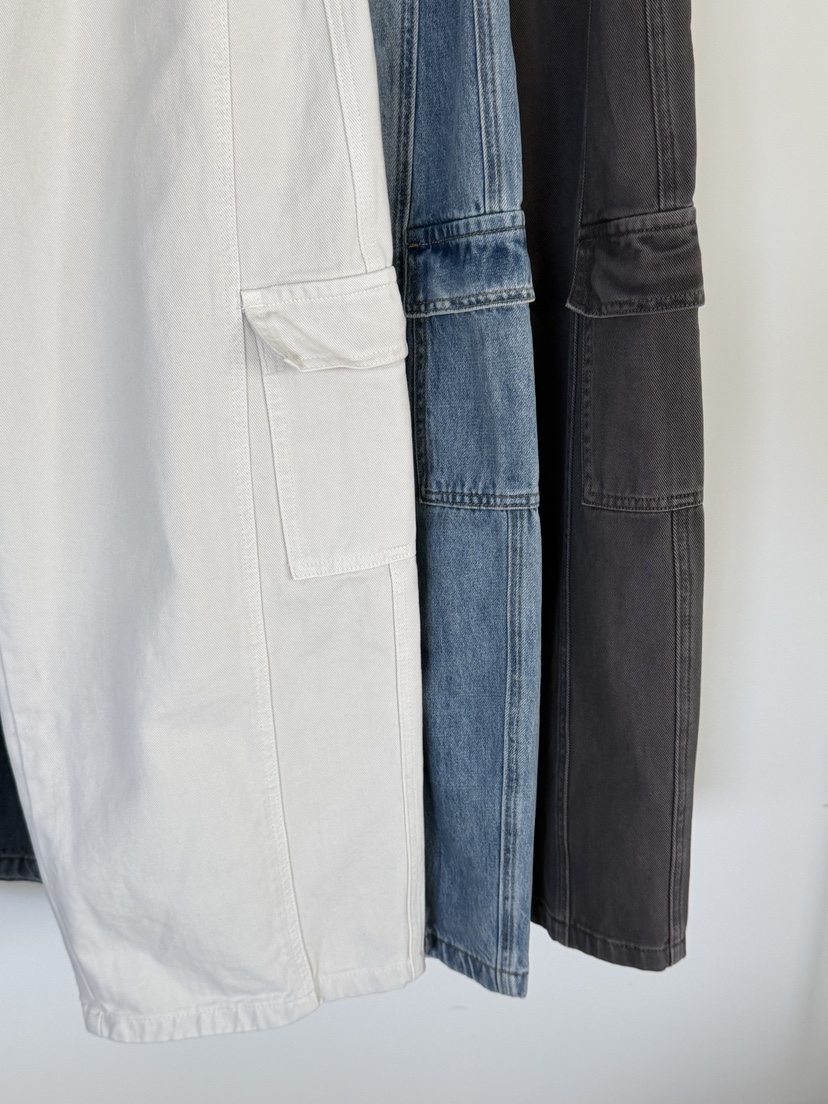 RIVER RAIN東大門直郵女裝新品休閑人氣真品時尚牛仔褲工裝RIVER RAIN牛仔褲