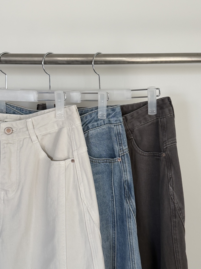 RIVER RAIN東大門直郵女裝新品休閑人氣真品時尚牛仔褲工裝RIVER RAIN牛仔褲