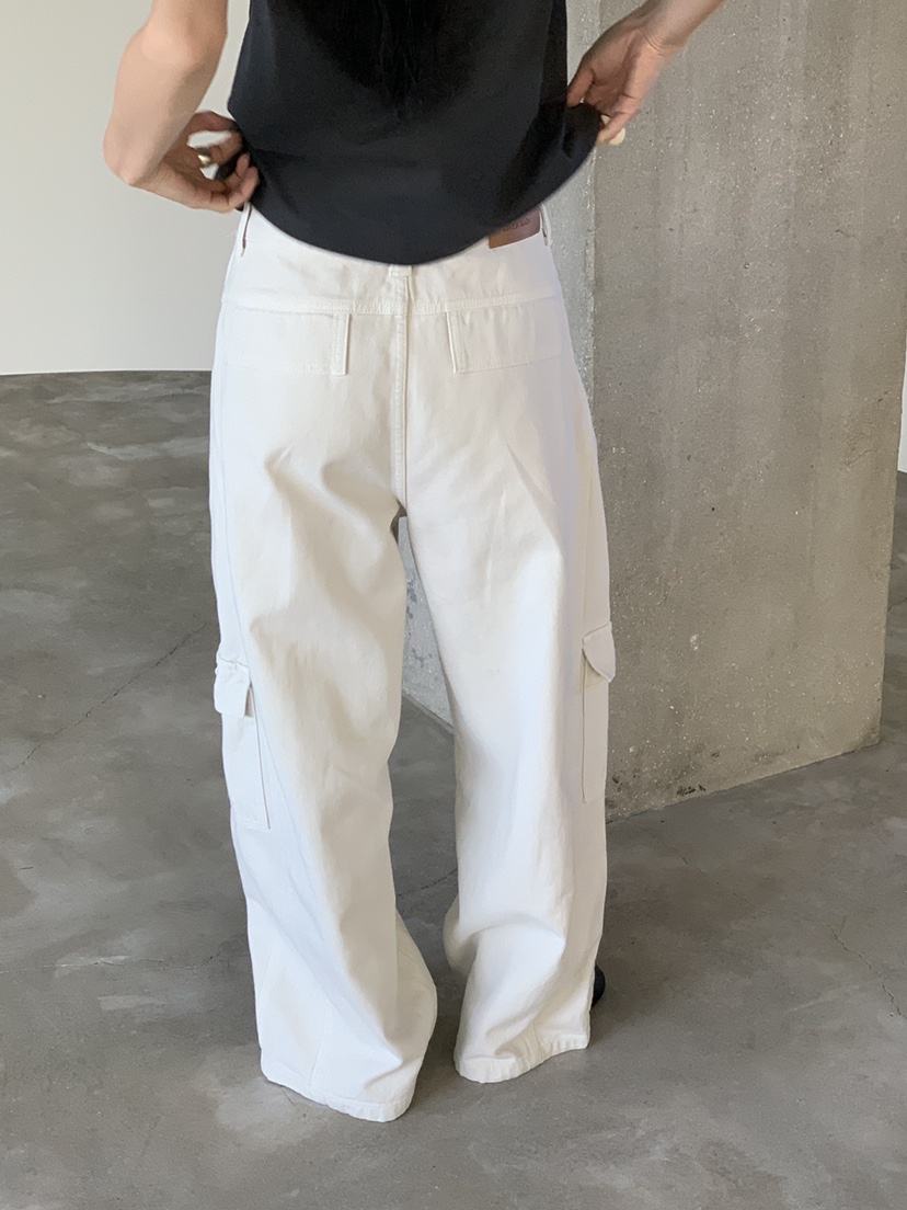 RIVER RAIN東大門直郵女裝新品休閑人氣真品時尚牛仔褲工裝RIVER RAIN牛仔褲